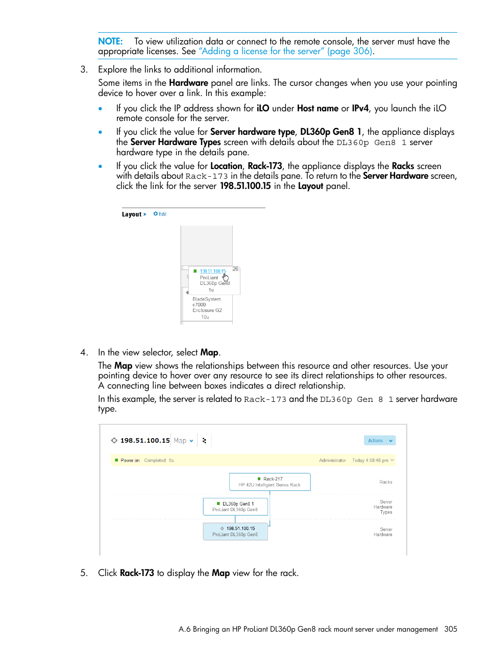 HP OneView User Manual | Page 305 / 344