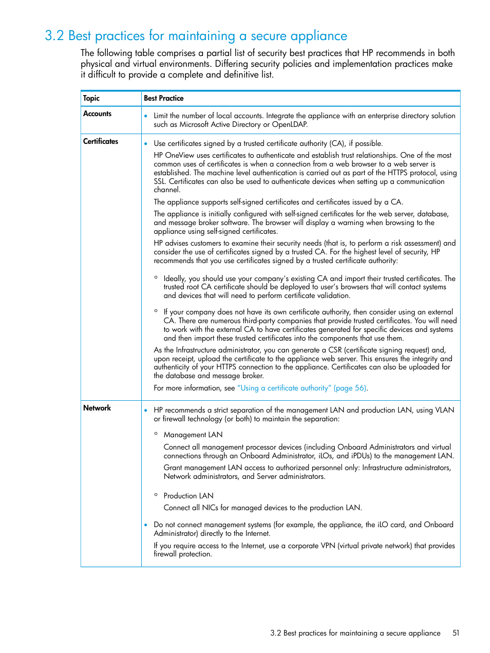 HP OneView User Manual | Page 51 / 344