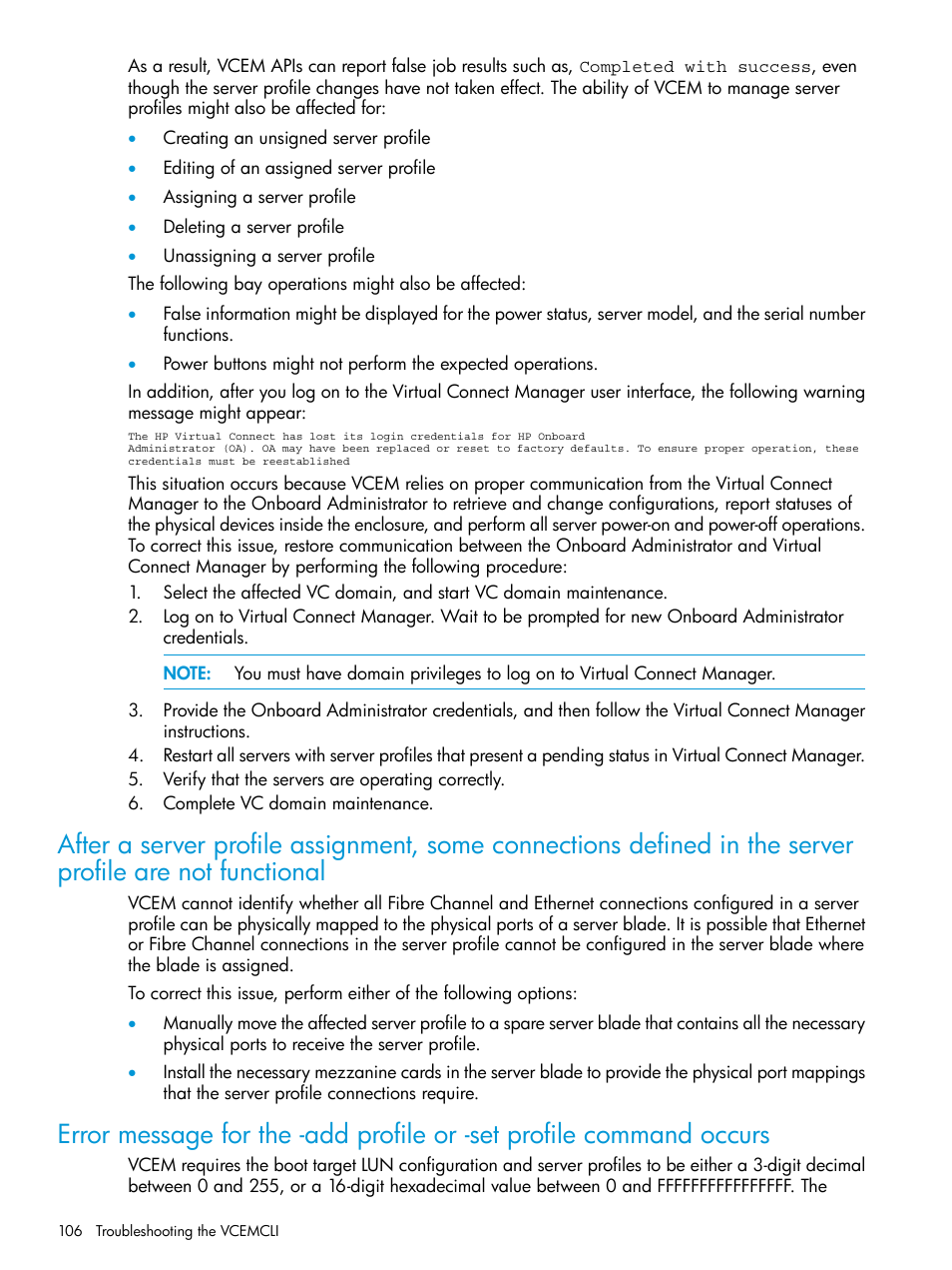 HP Insight Management-Software User Manual | Page 106 / 113