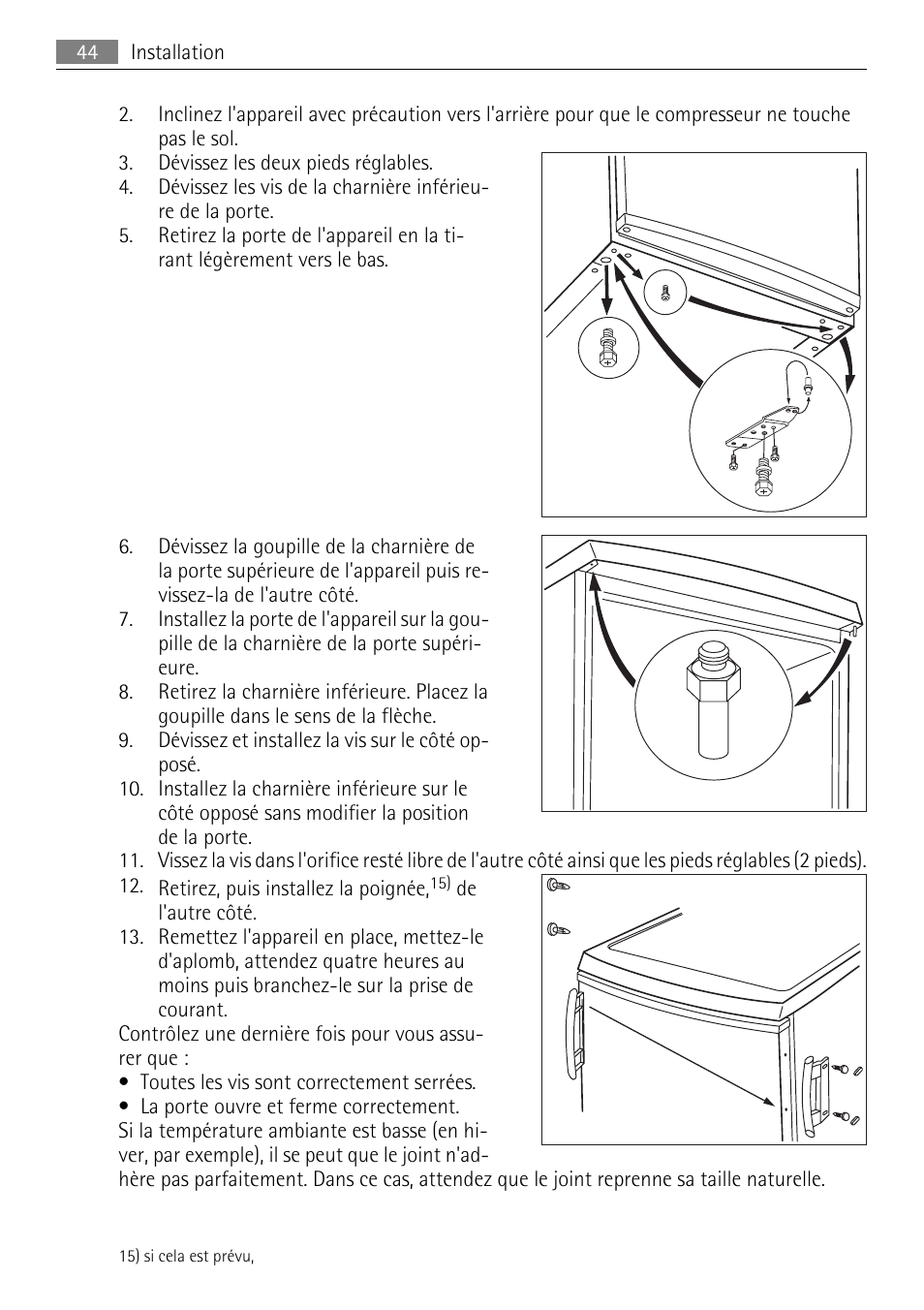 AEG A60120GS4 User Manual | Page 44 / 64