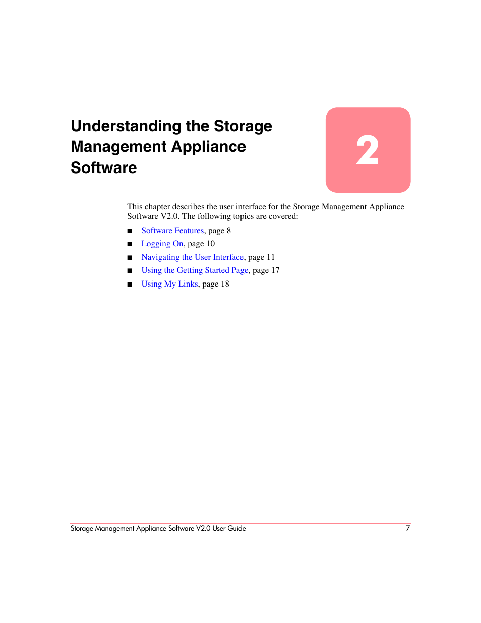 HP OpenView Storage Management Appliance and Software User Manual | Page 23 / 146