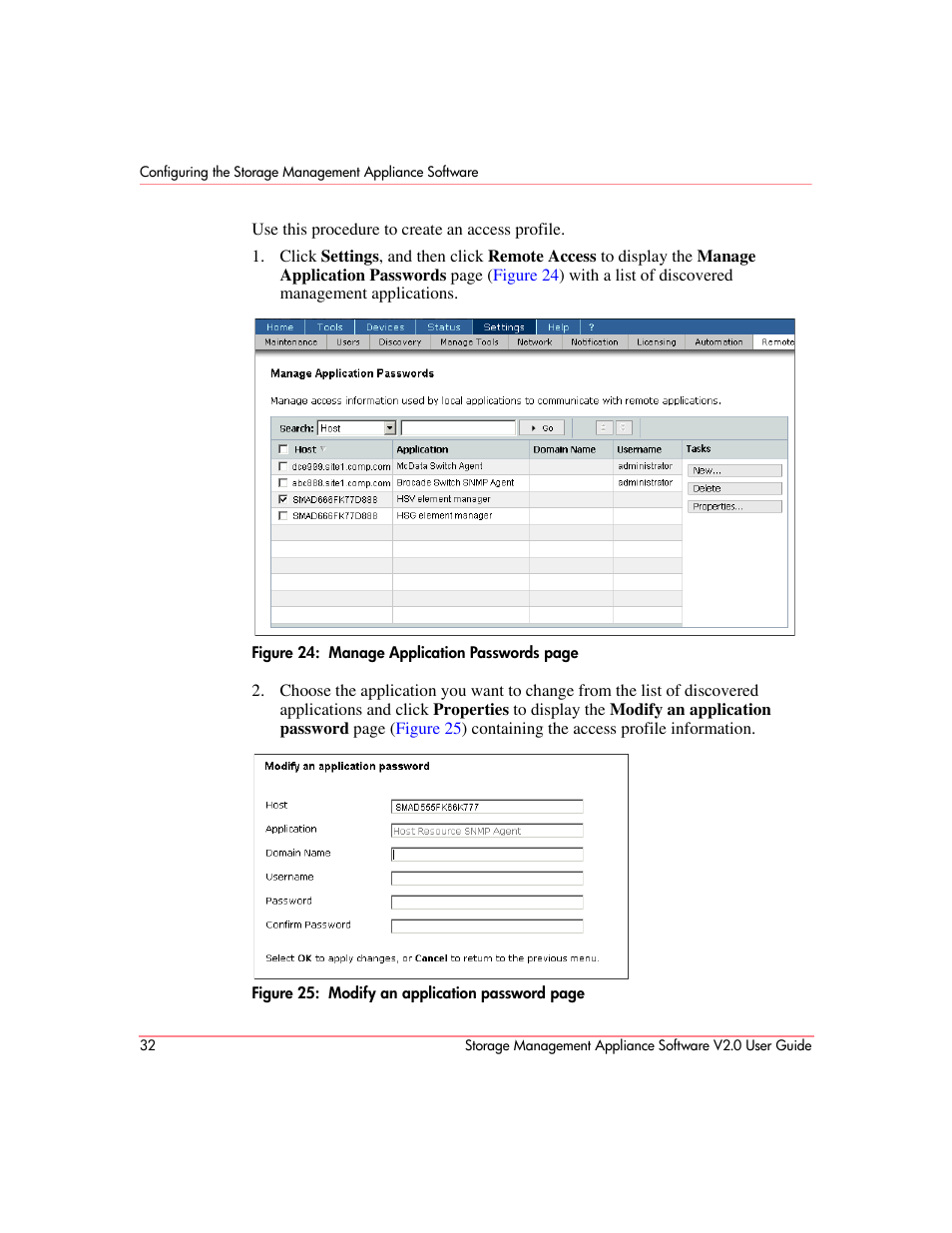 HP OpenView Storage Management Appliance and Software User Manual | Page 48 / 146