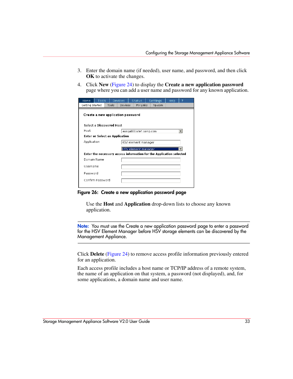 HP OpenView Storage Management Appliance and Software User Manual | Page 49 / 146
