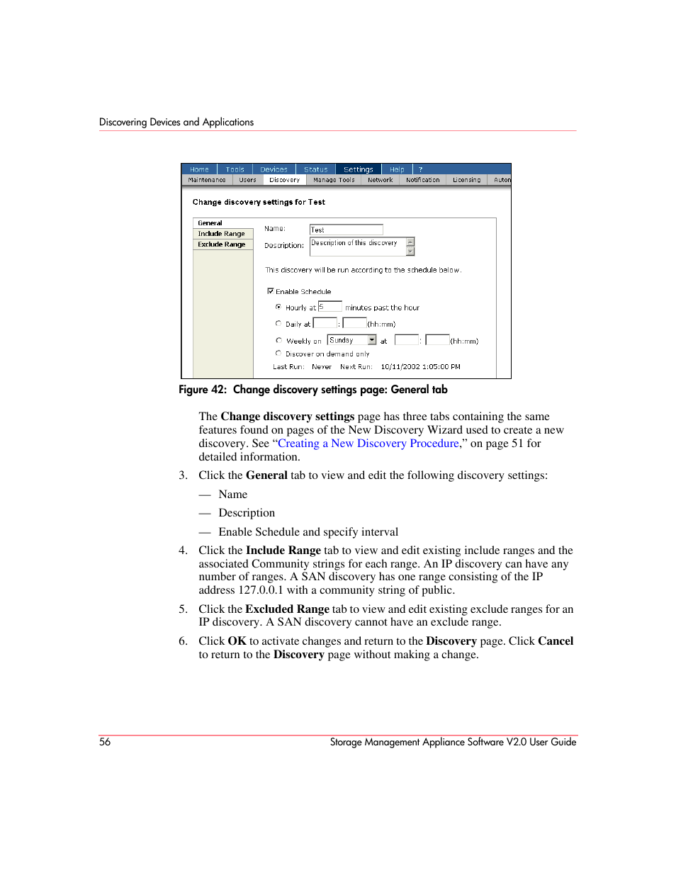 Figure 42 | HP OpenView Storage Management Appliance and Software User Manual | Page 72 / 146