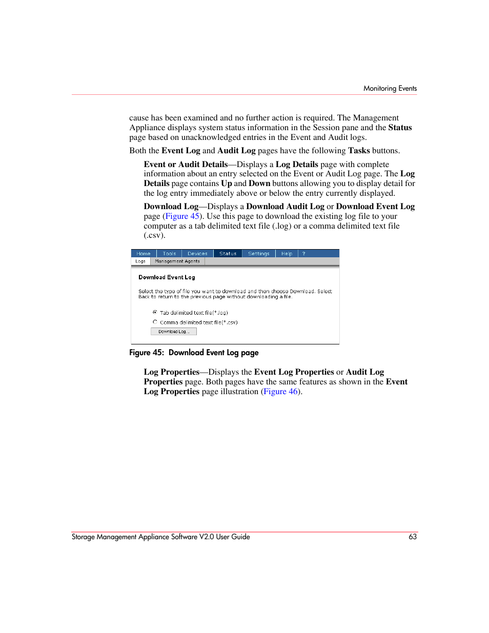 HP OpenView Storage Management Appliance and Software User Manual | Page 79 / 146