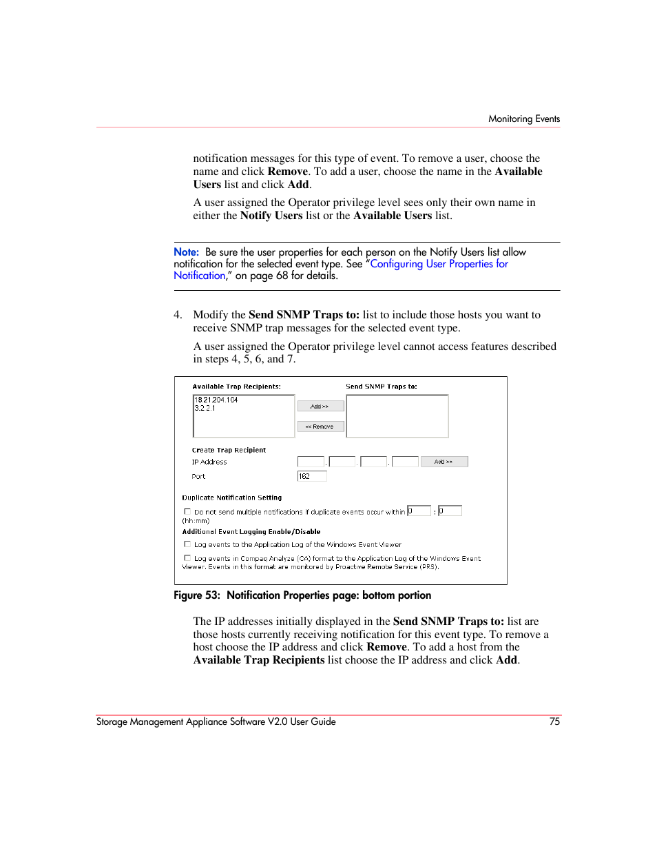 HP OpenView Storage Management Appliance and Software User Manual | Page 91 / 146