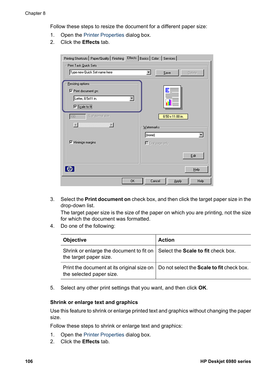 HP Deskjet 6988dt Printer User Manual | Page 108 / 182