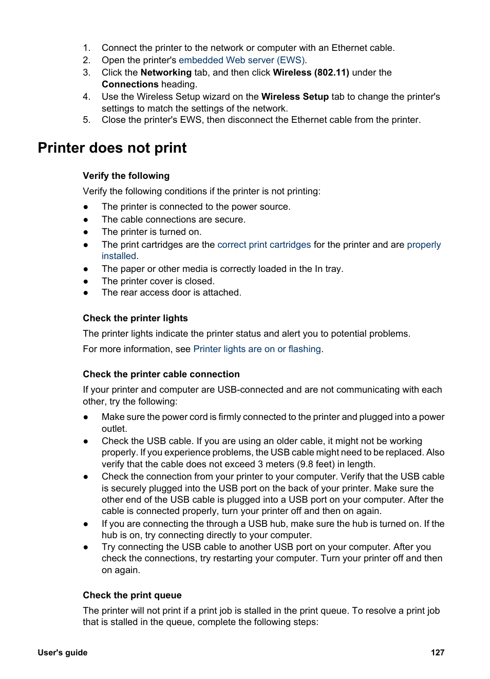 Printer does not print, Solutions, Printer is not printing | HP Deskjet 6988dt Printer User Manual | Page 129 / 182