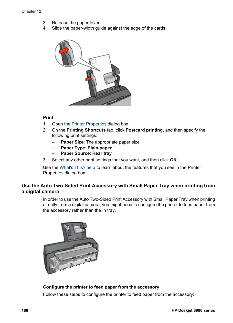 HP Deskjet 6988dt Printer User Manual | Page 170 / 182