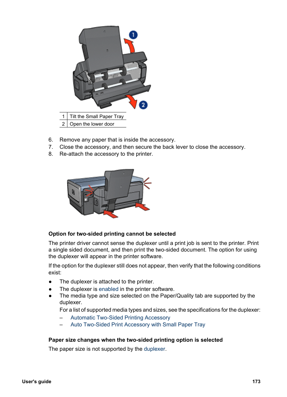 HP Deskjet 6988dt Printer User Manual | Page 175 / 182