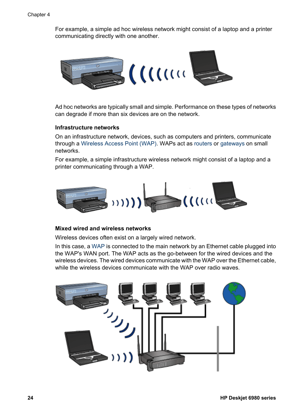 HP Deskjet 6988dt Printer User Manual | Page 26 / 182