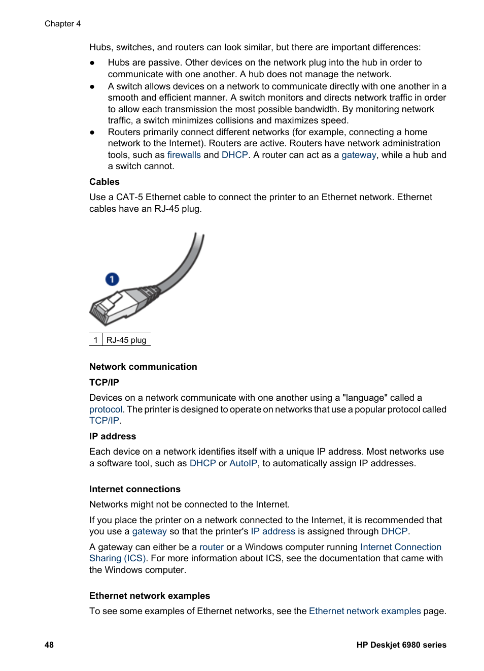 HP Deskjet 6988dt Printer User Manual | Page 50 / 182