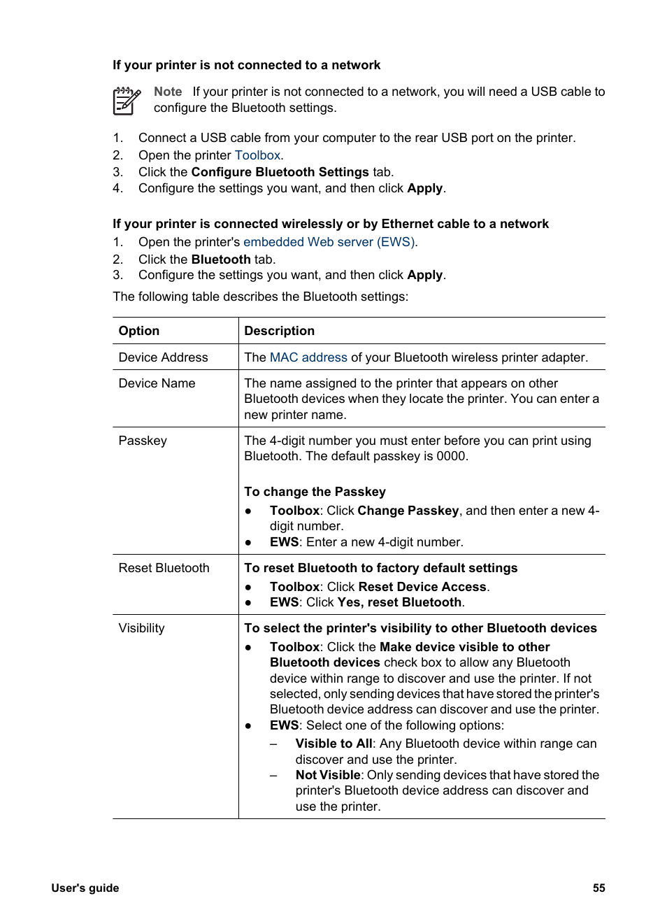HP Deskjet 6988dt Printer User Manual | Page 57 / 182