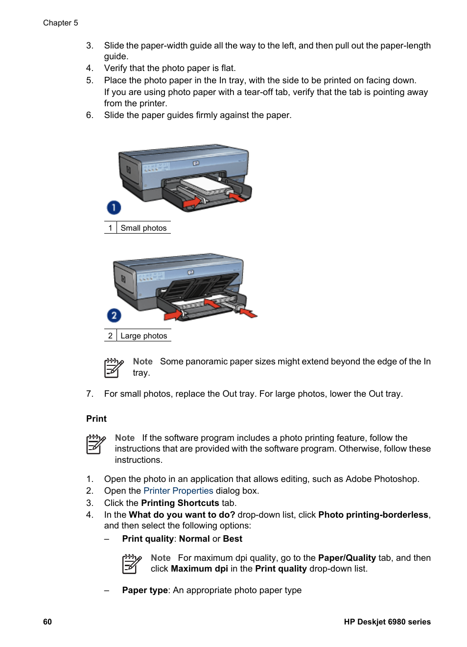 HP Deskjet 6988dt Printer User Manual | Page 62 / 182