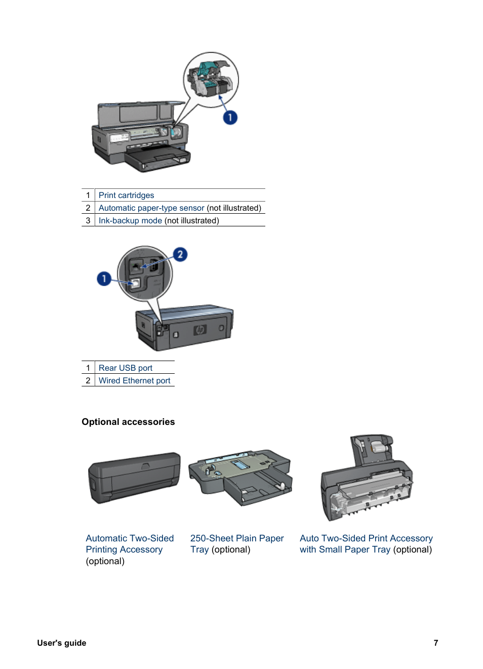 HP Deskjet 6988dt Printer User Manual | Page 9 / 182