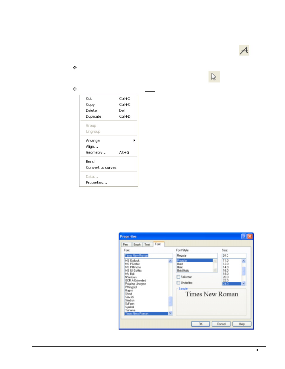 Text tool, Tracklist tool | HP CD52 External CD-Writer Series User Manual | Page 16 / 109