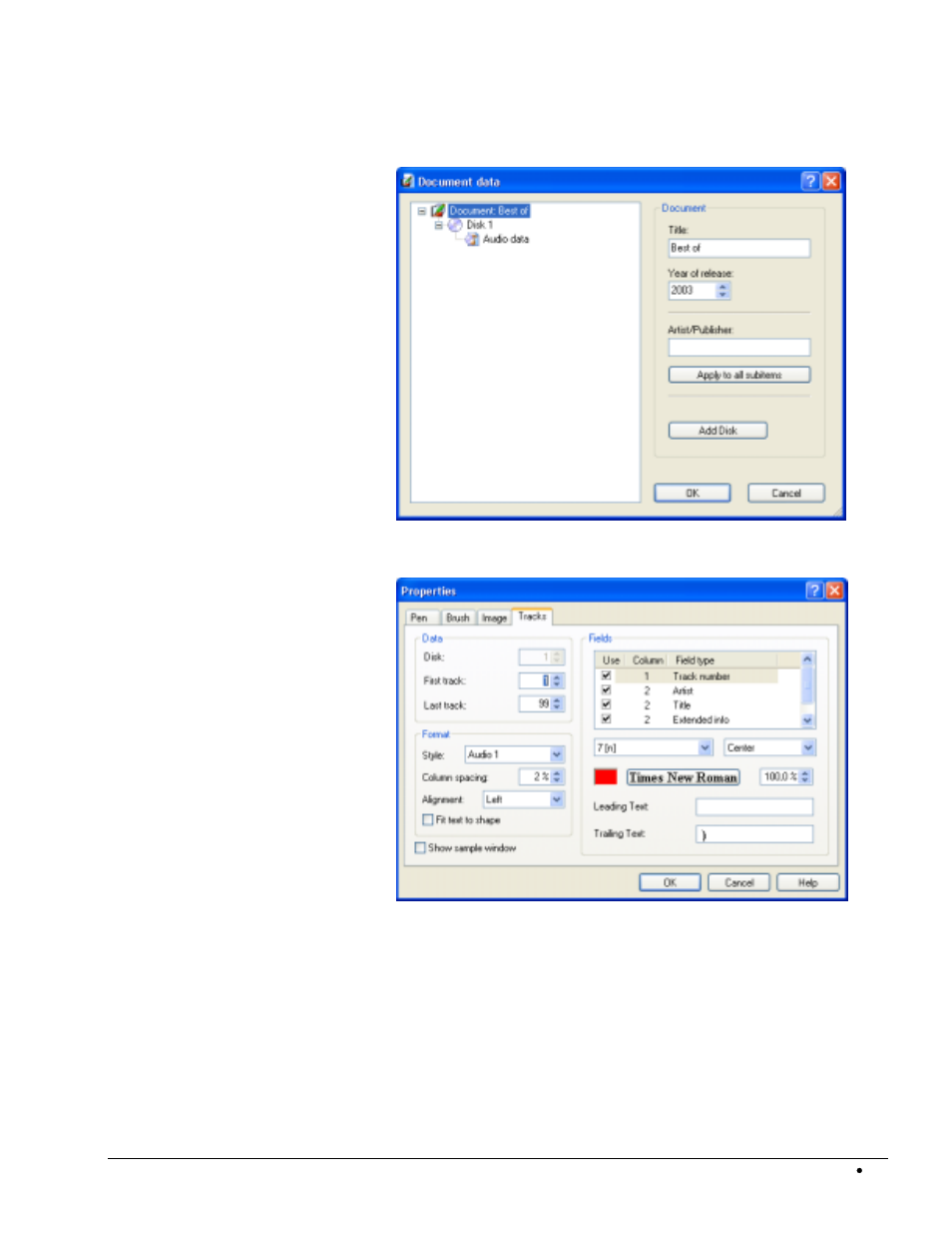 Index tool | HP CD52 External CD-Writer Series User Manual | Page 18 / 109