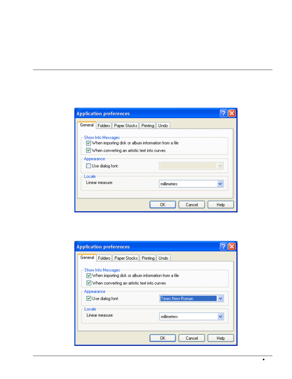 Program settings, Tab 'general, 2 program settings | HP CD52 External CD-Writer Series User Manual | Page 30 / 109