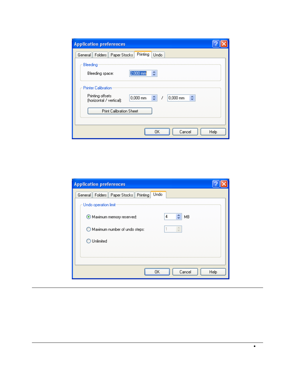 Tab 'undo, Printing, 3 printing | HP CD52 External CD-Writer Series User Manual | Page 32 / 109