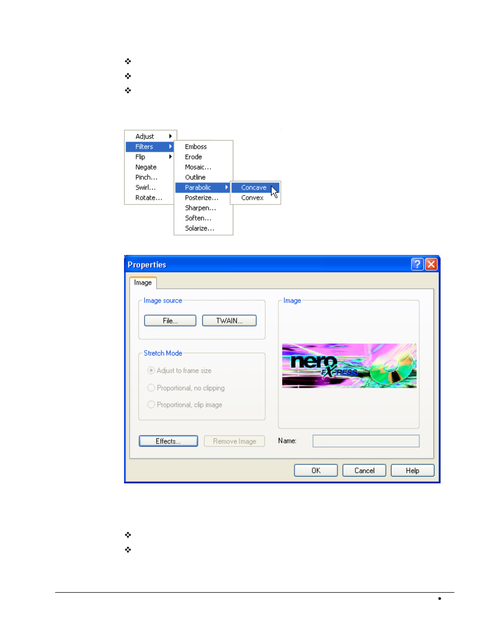 Effects 'flip, 3 effects 'flip | HP CD52 External CD-Writer Series User Manual | Page 68 / 109