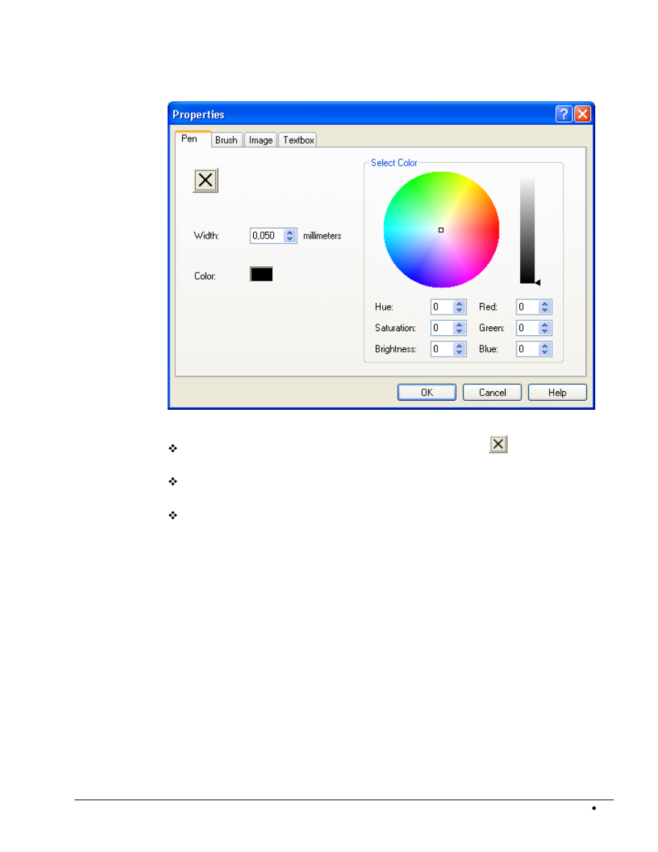 Pen' tab, 2 'pen' tab | HP CD52 External CD-Writer Series User Manual | Page 77 / 109