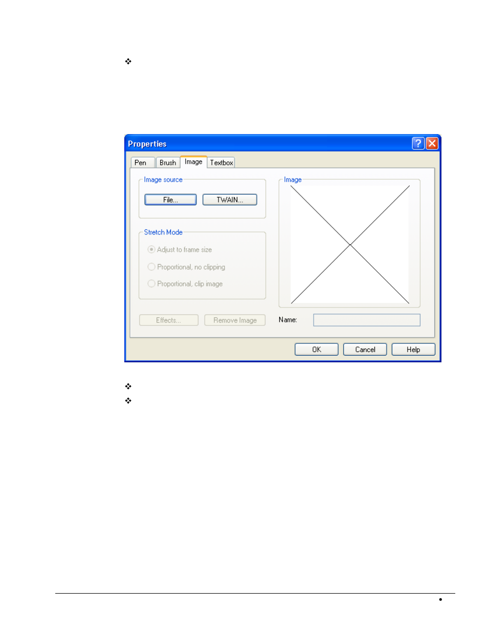 Image' tab, 4 'image' tab | HP CD52 External CD-Writer Series User Manual | Page 81 / 109