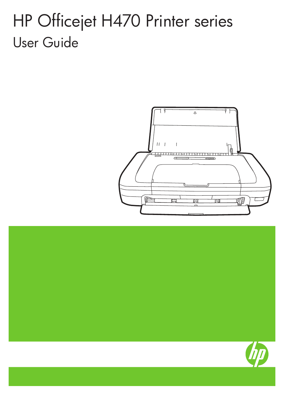 HP Officejet H470wf Mobile Printer User Manual | 132 pages
