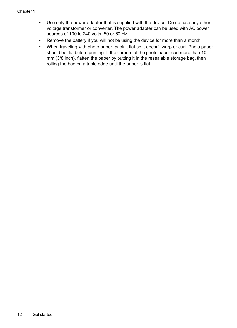 HP Officejet H470wf Mobile Printer User Manual | Page 16 / 132