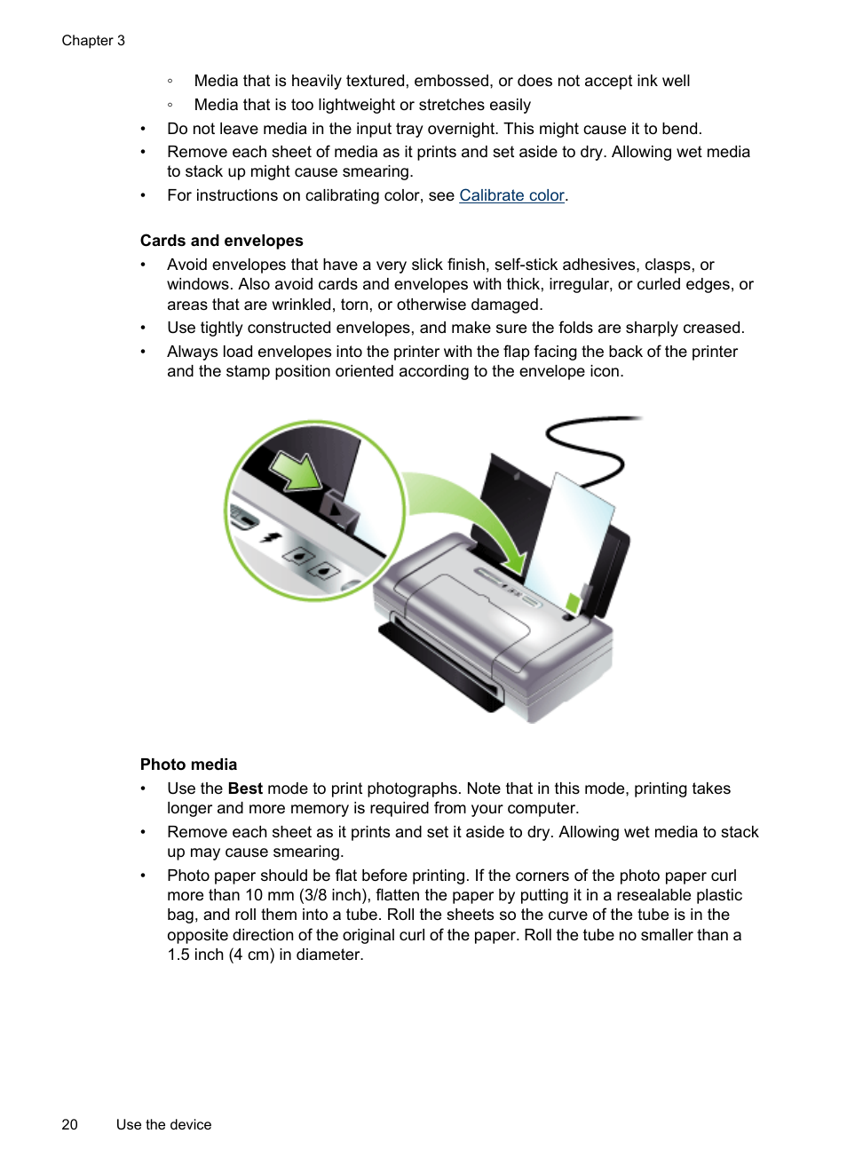 HP Officejet H470wf Mobile Printer User Manual | Page 24 / 132