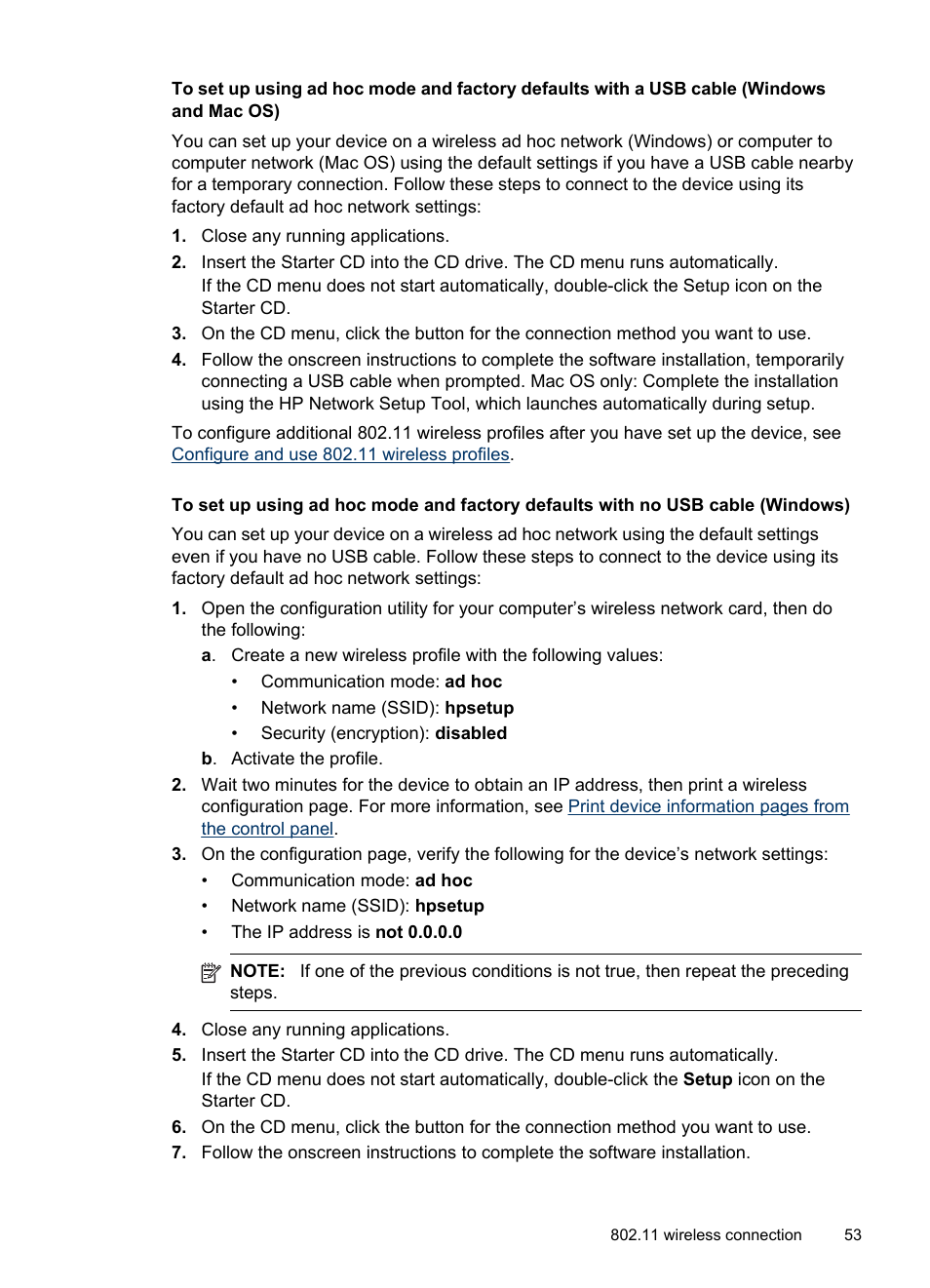 HP Officejet H470wf Mobile Printer User Manual | Page 57 / 132