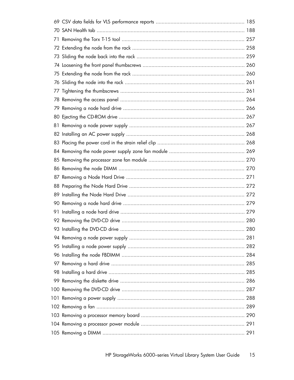 HP StorageWorks 6000 Virtual Library System User Manual | Page 15 / 358