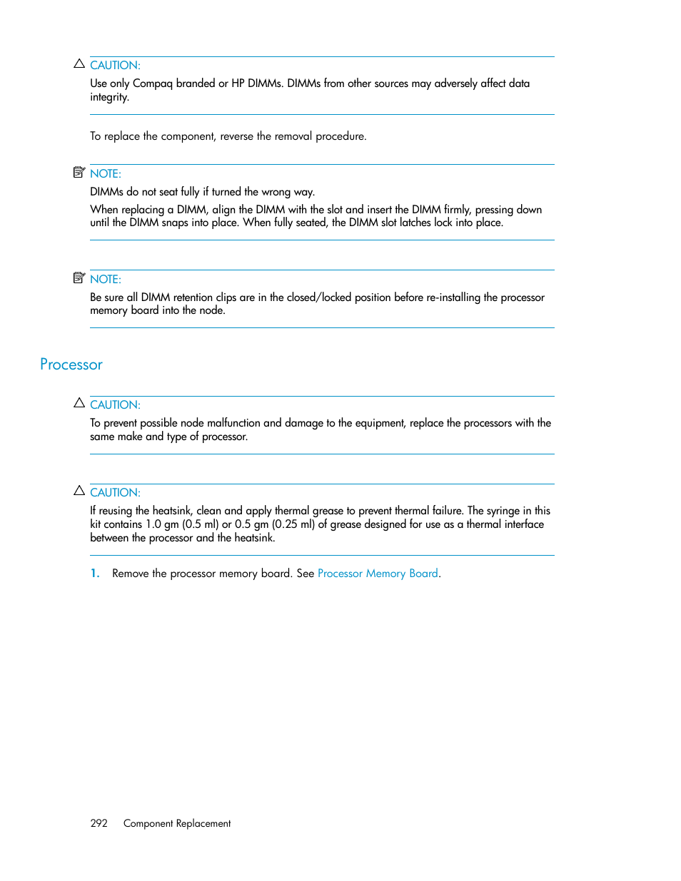 Processor | HP StorageWorks 6000 Virtual Library System User Manual | Page 292 / 358
