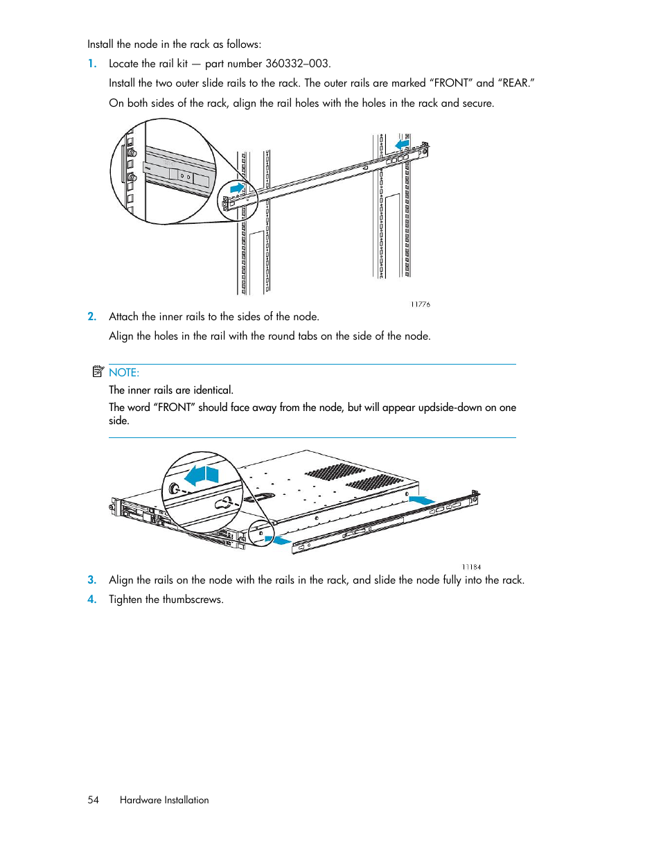 HP StorageWorks 6000 Virtual Library System User Manual | Page 54 / 358