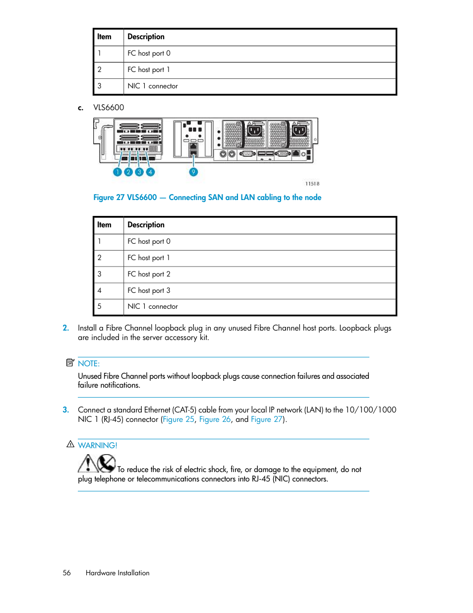 Figure 27 | HP StorageWorks 6000 Virtual Library System User Manual | Page 56 / 358