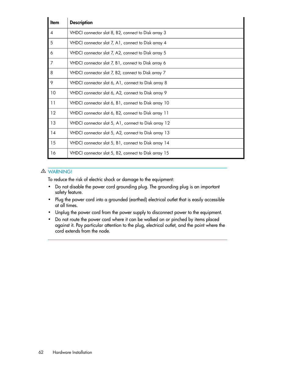 HP StorageWorks 6000 Virtual Library System User Manual | Page 62 / 358