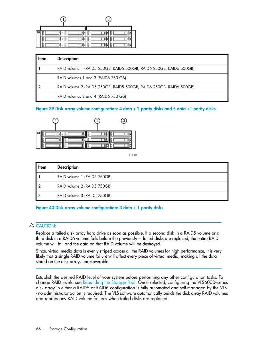 Figure 39, Figure 40 | HP StorageWorks 6000 Virtual Library System User Manual | Page 66 / 358