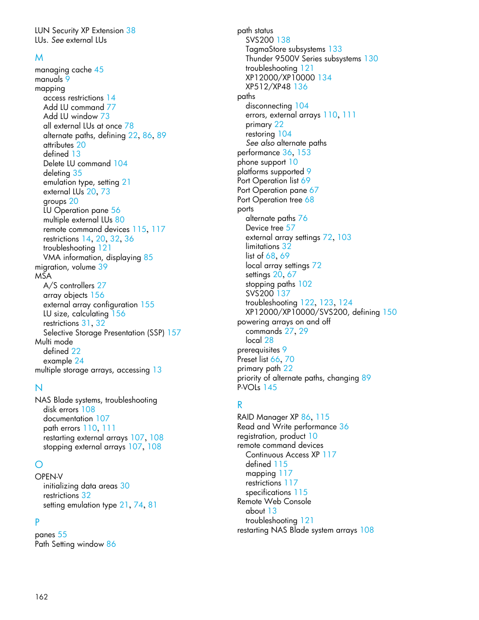 HP StorageWorks XP Remote Web Console Software User Manual | Page 162 / 164