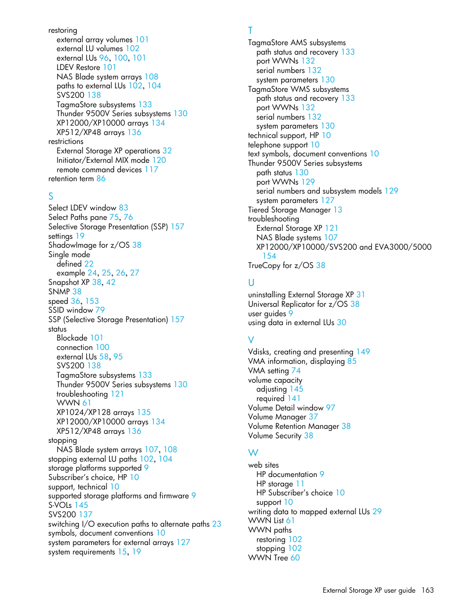 HP StorageWorks XP Remote Web Console Software User Manual | Page 163 / 164