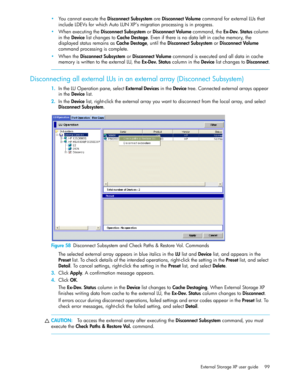 HP StorageWorks XP Remote Web Console Software User Manual | Page 99 / 164