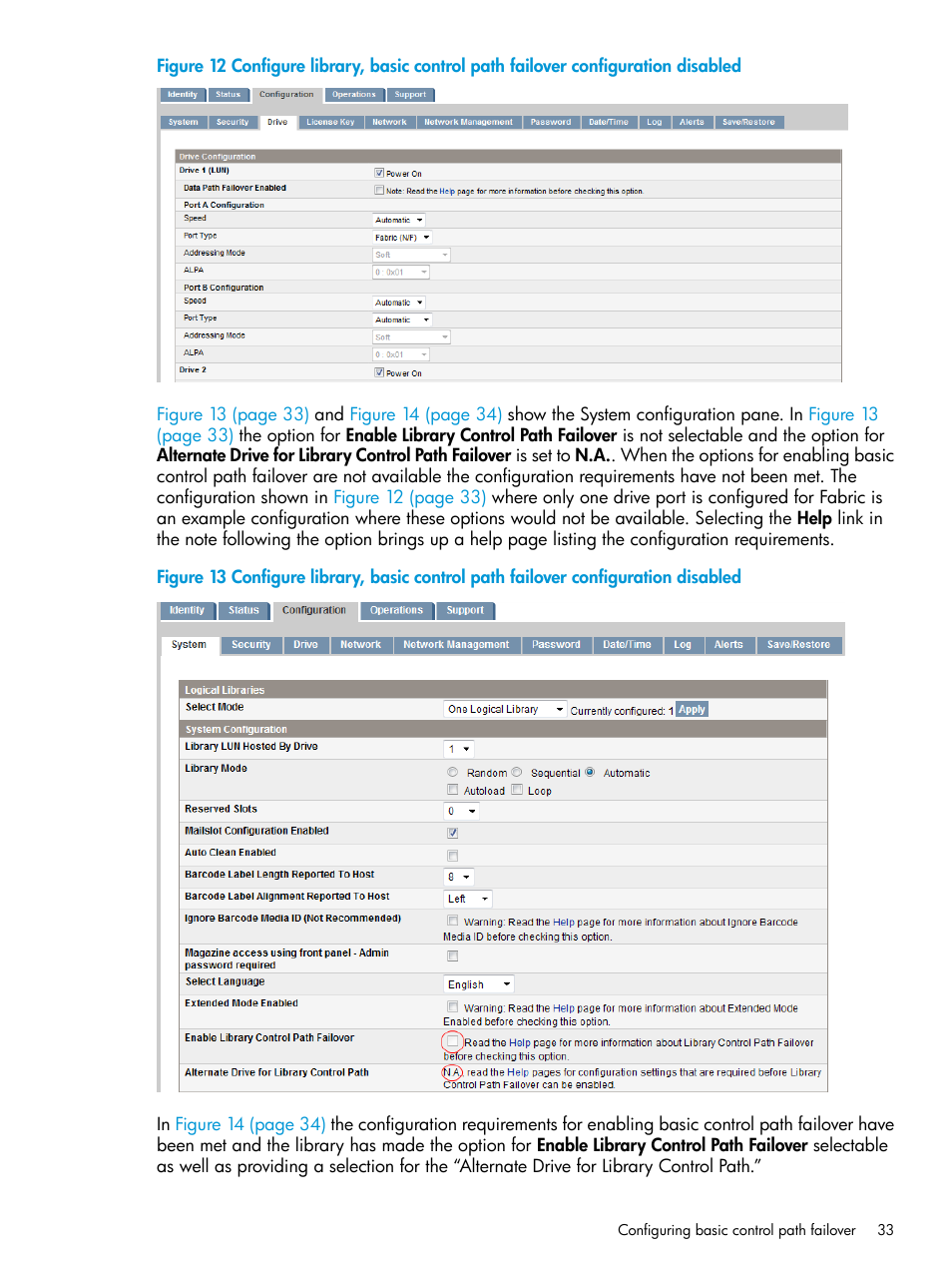 HP StoreEver MSL6480 Tape Library User Manual | Page 33 / 70