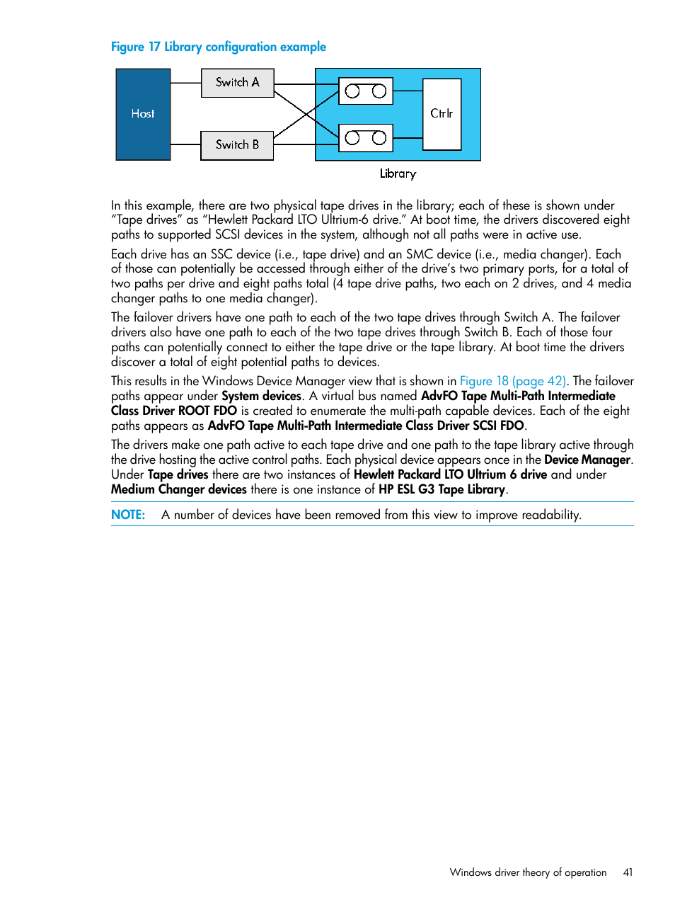 HP StoreEver MSL6480 Tape Library User Manual | Page 41 / 70