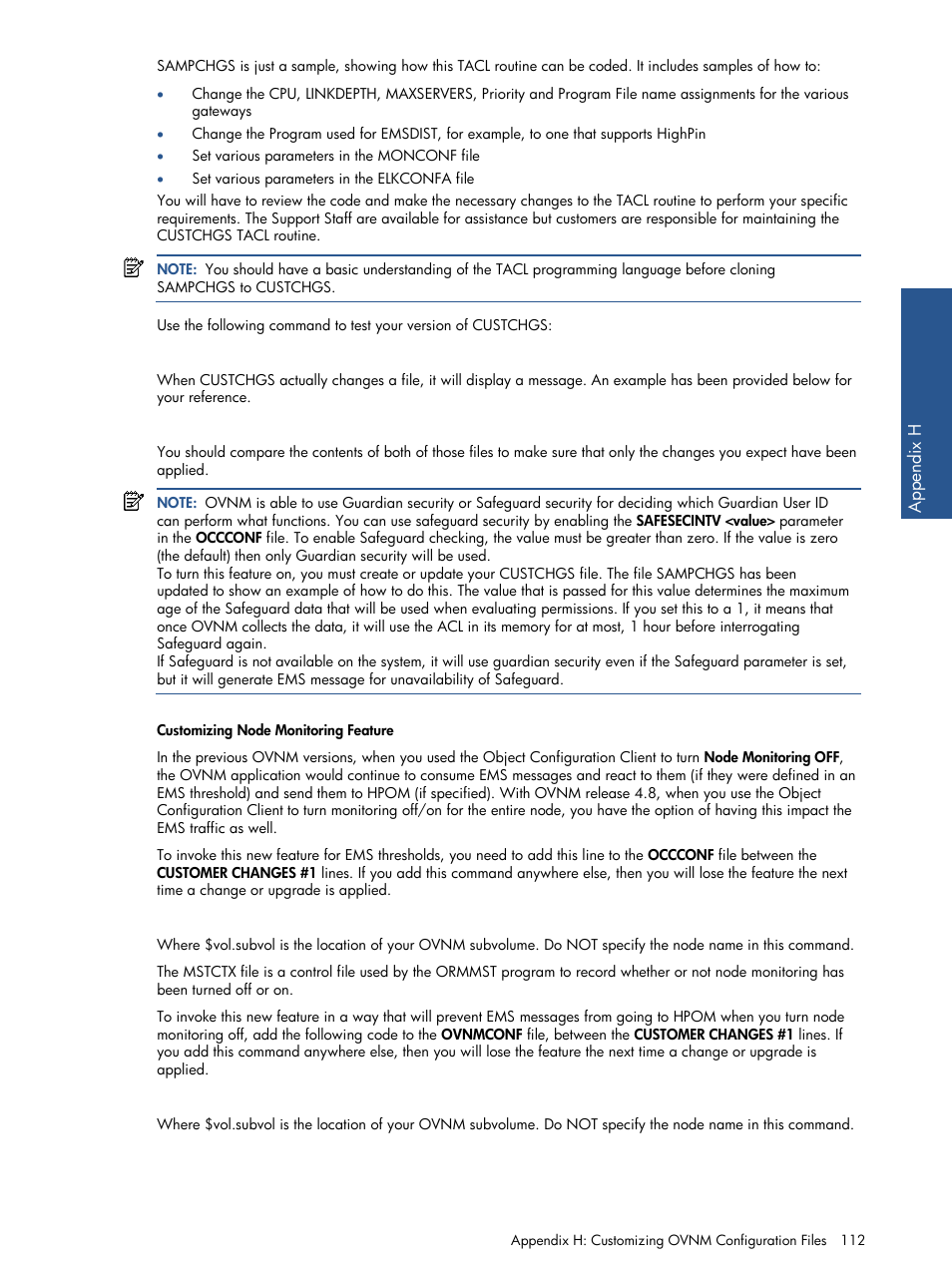 HP NonStop G-Series User Manual | Page 112 / 134