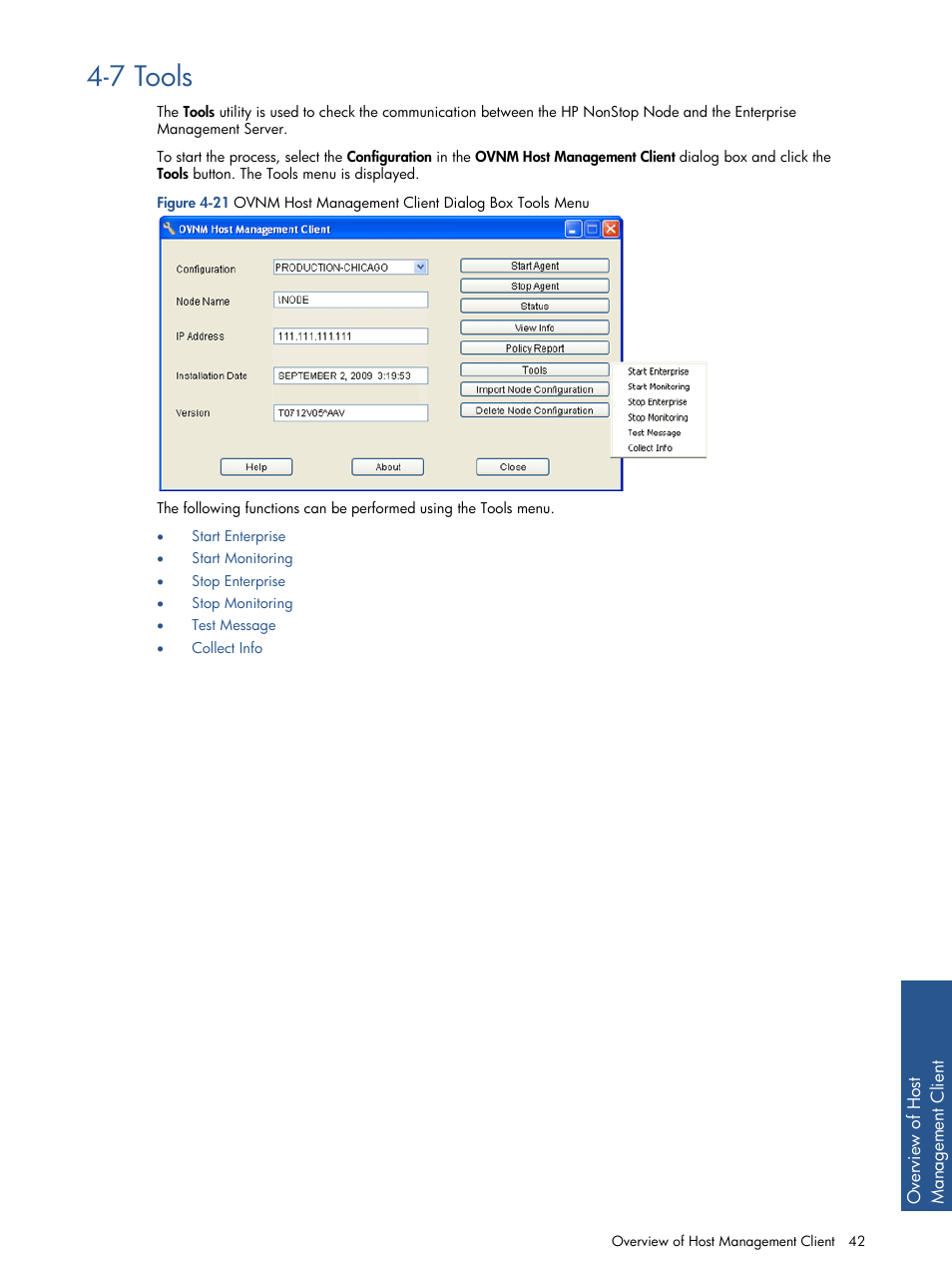 7 tools, Tools | HP NonStop G-Series User Manual | Page 42 / 134