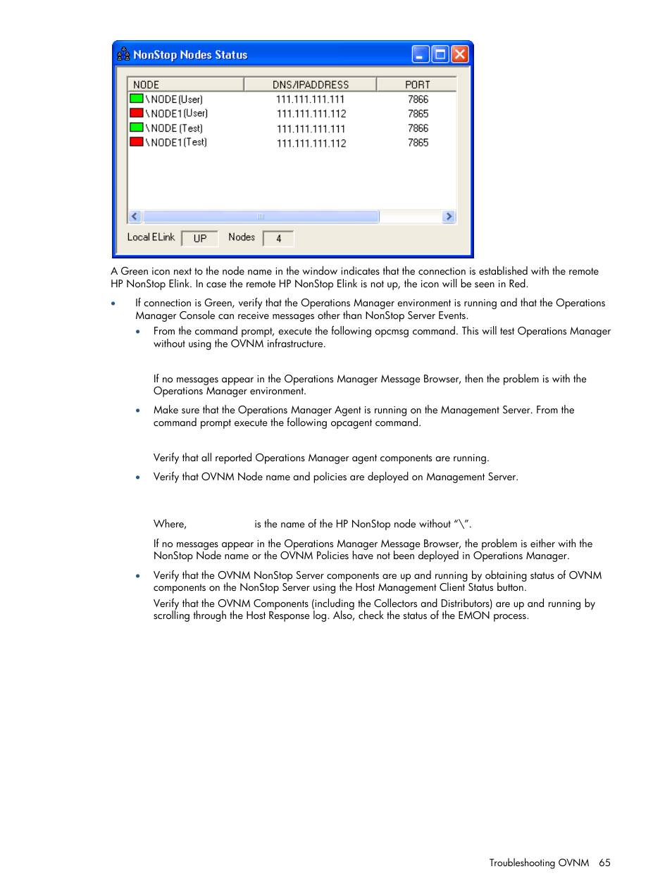 HP NonStop G-Series User Manual | Page 65 / 134