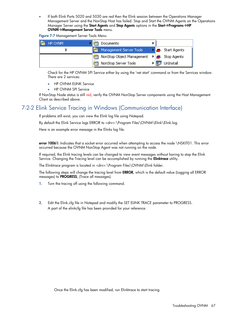 Figure 7-7 management server tools menu | HP NonStop G-Series User Manual | Page 67 / 134