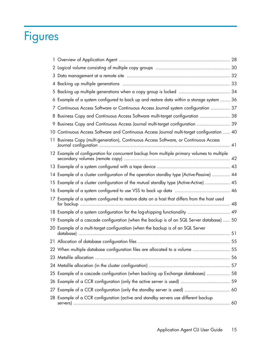 Figures | HP XP Command View Advanced Edition Software User Manual | Page 15 / 574