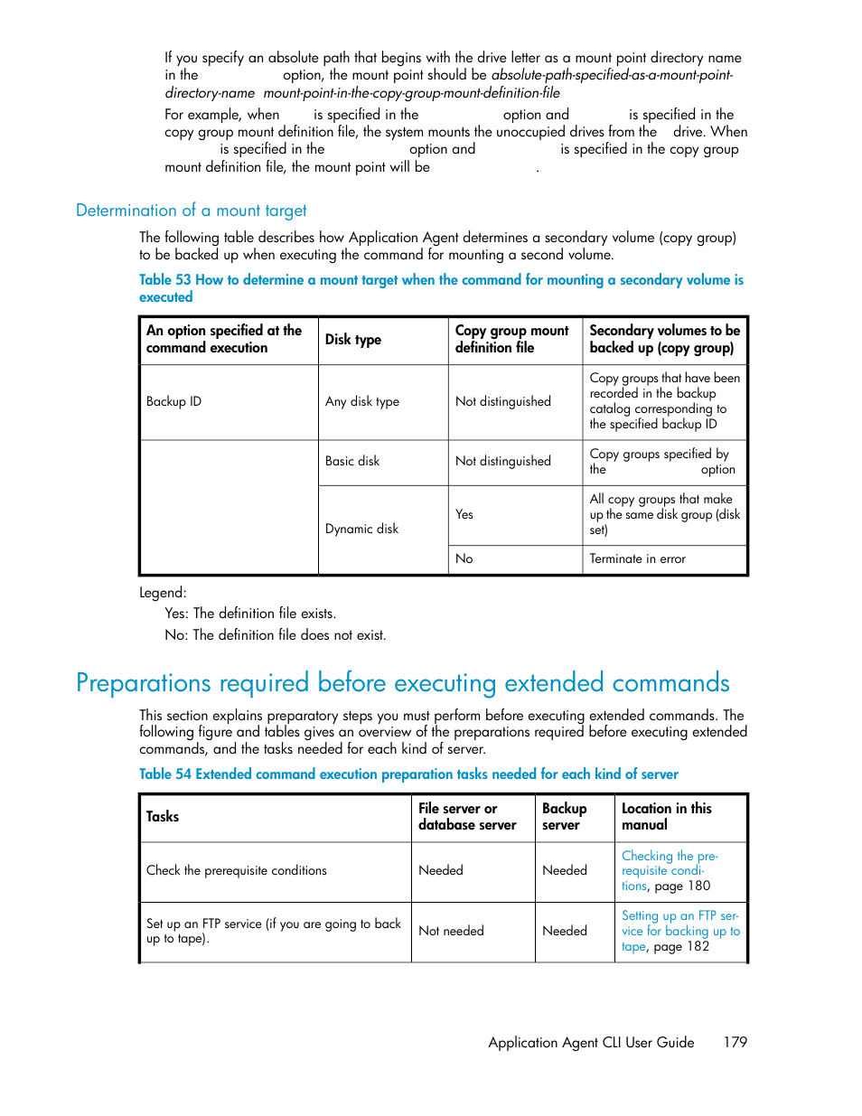 Determination of a mount target | HP XP Command View Advanced Edition Software User Manual | Page 179 / 574