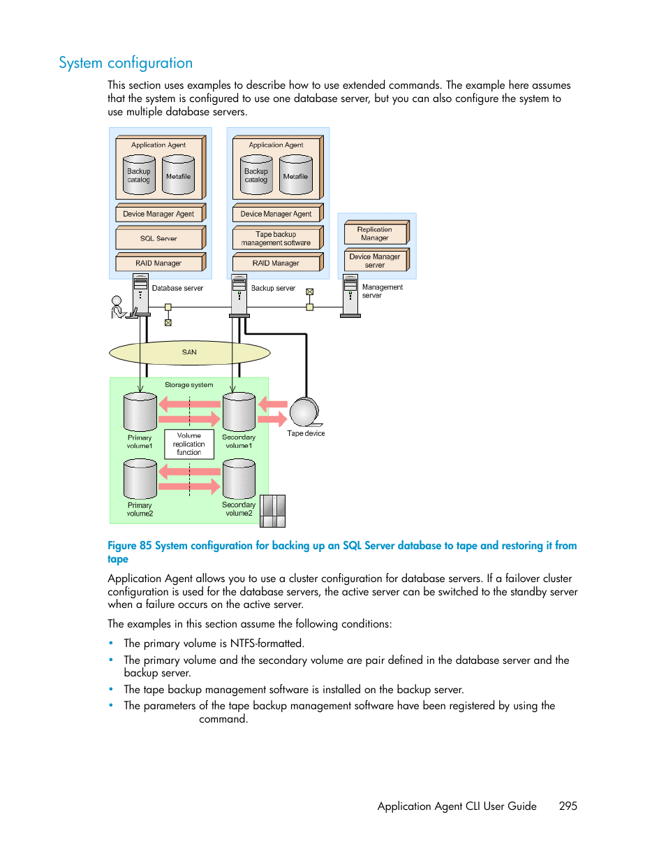 System configuration | HP XP Command View Advanced Edition Software User Manual | Page 295 / 574