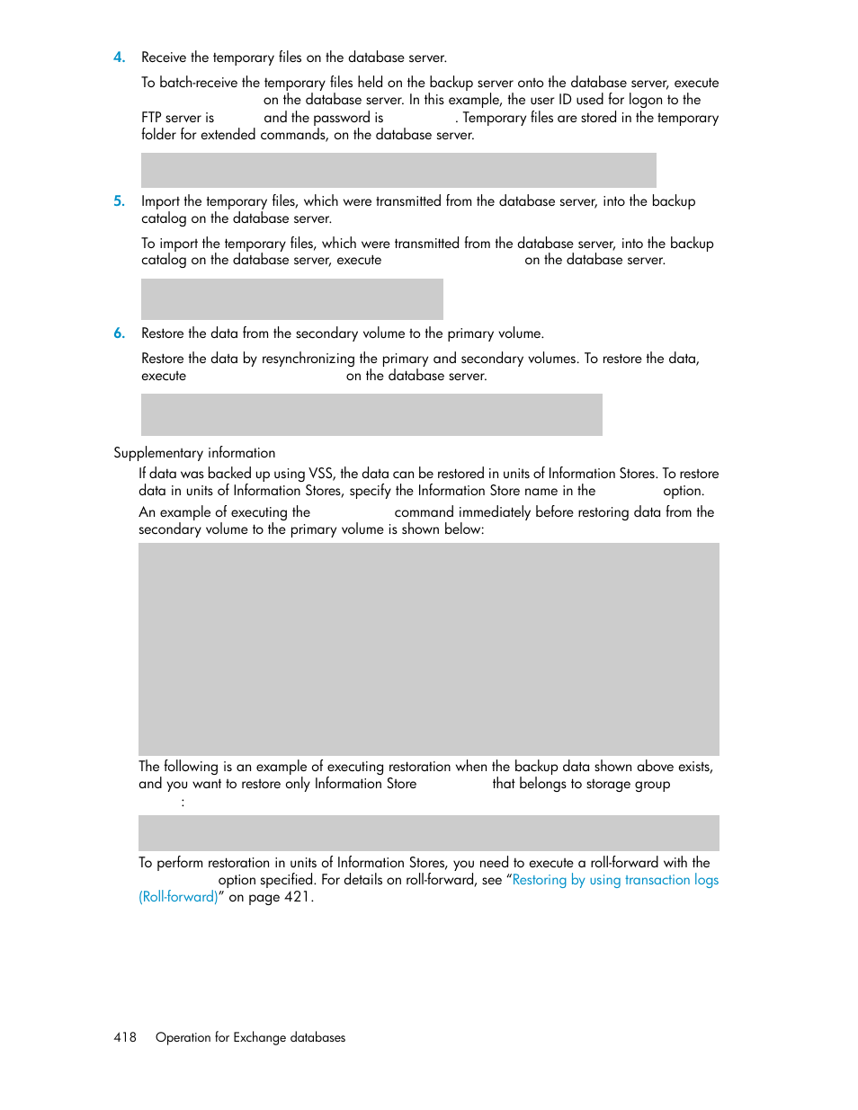 HP XP Command View Advanced Edition Software User Manual | Page 418 / 574