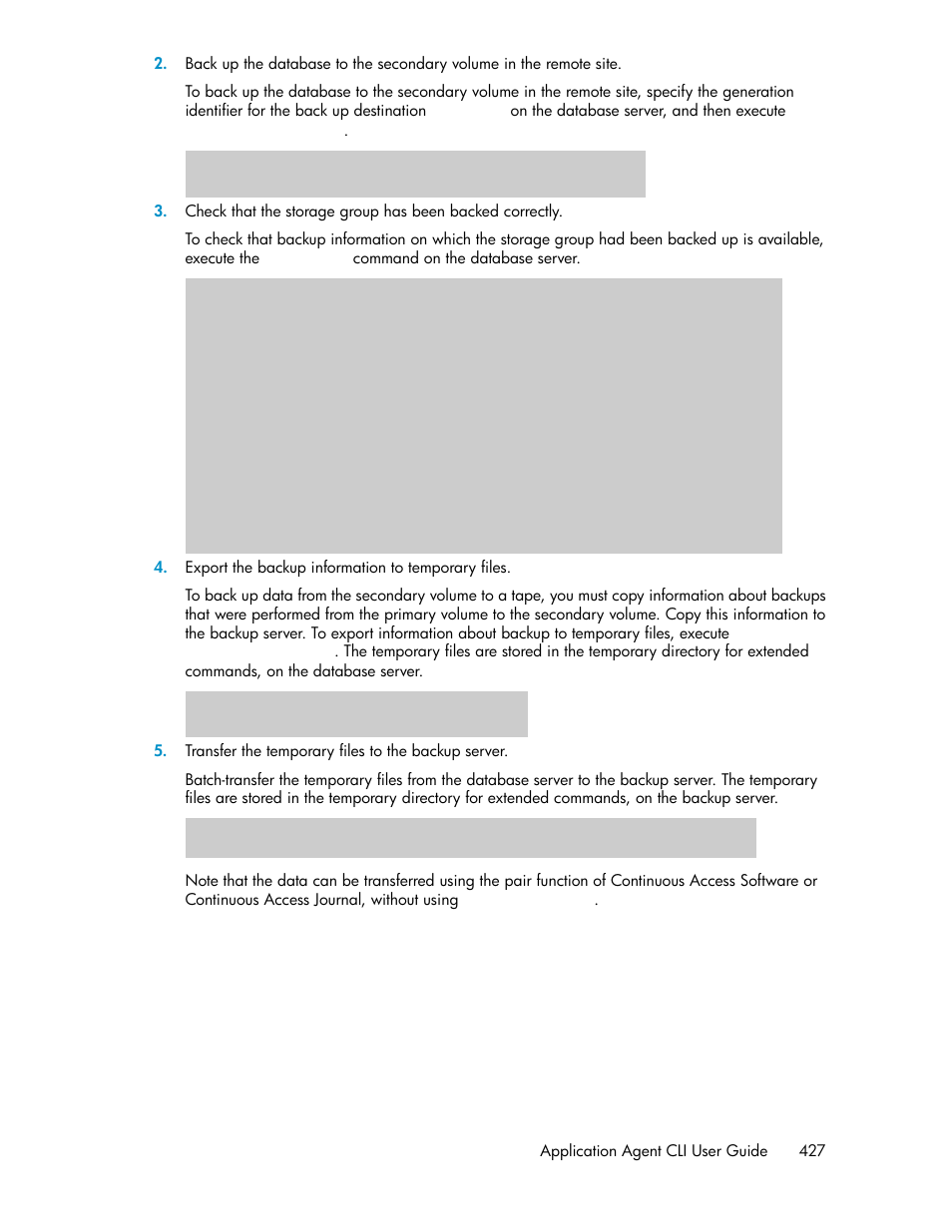 HP XP Command View Advanced Edition Software User Manual | Page 427 / 574